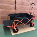 PVC Wheel Garden Folding Trolley Camping Beach Collapsible Folding Wagon for sale
