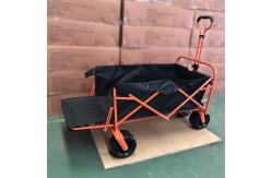China PVC Wheel Garden Folding Trolley Camping Beach Collapsible Folding Wagon supplier