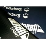 Personalized Embroidered Number Patches , Iron On Embroidered Letter Patches