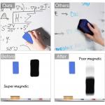 OEM small Magnetic Sponge EVA Felt Whiteboard Eraser for School Office