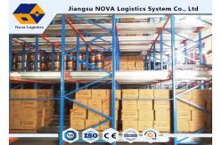China 60m Depth Shuttle Pallet Racking High Density For Cold Operation Storage supplier