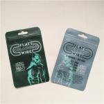 Promotion Recyclable Quality Assurance Three Side Sealed Mylar Packaging Bag With Zipper Customized Size Design for sale