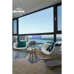 Anodized 6063 -T5 Thermal Break Aluminum Windows 1.4mm Profile for sale