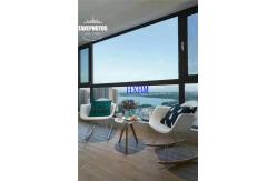 China Anodized 6063 -T5 Thermal Break Aluminum Windows 1.4mm Profile supplier