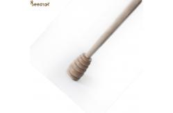 China Wooden Honey Stick Honey Splash Bar With Long Handle Wood Honey Dipper Stick supplier