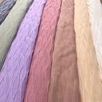 80gsm Chiffon Jacquard Crepe Fabric for sale