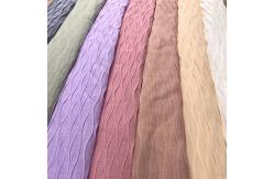 China 80gsm Chiffon Jacquard Crepe Fabric supplier