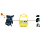 10w Solar Home Lighting System With Radio FM Bluetooth Speaker Charger