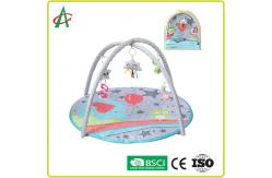 China 85cmx54cm Washable Baby Play Mat With Toddler Soothe Toy supplier