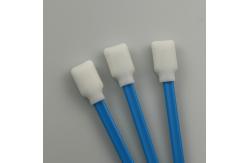 China PP Stick Rectangle Foam Tip Cleaning Swabs For Printer supplier