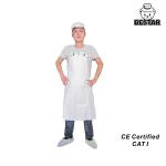 White Disposable Protective Apron FDA Disposable Medical Apron for sale