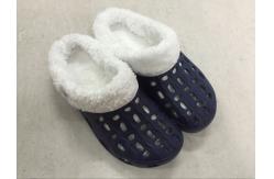 China Comfortable Casual Unisex EVA Fur Lined Garden Clogs supplier