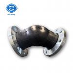 NBR Material 90 Degree Flexible Rubber Elbow Expansion Joint for High Pressure Testing for sale