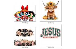 China Free Artwork Services Decal UV DTF 16oz 20oz 3D Cup Wrap Transfers supplier
