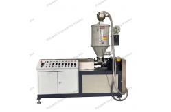 China Single Screw Thermal Break Strip Extrusion Machine for High Plasticization of PA66GF25 supplier