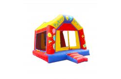 China Large Entrance Inflatable Castles With Two Transparent Windows supplier