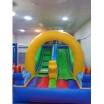 Inflatable Giant Funfair Park , Detachable Inflatable Obstacle Course Game For Kids And Adults for sale