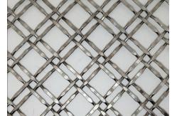 China Cabinets Decorative Architectural Woven Wire Mesh 1.2mm Diameter supplier
