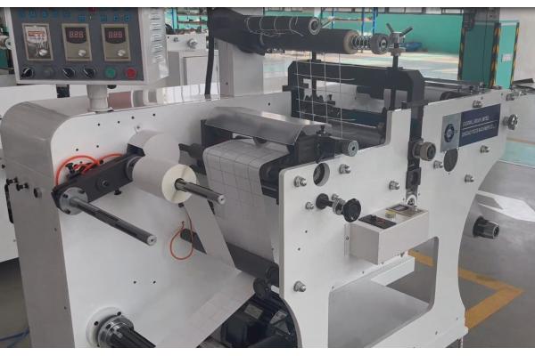 Rotary Cylinder Die Cutting Machine for Paper Cup Blanks with Slitting Function