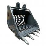 Customizable Excavator Grid Sieve Rock Skeleton Bucket for Construction Mining Sifting Sorting for sale