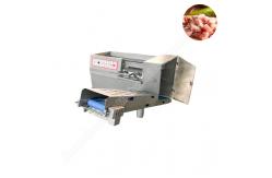 China 600kg/h Automatic Meat Cutting Machine Meat Cubing Machine Meat Cube Dicer Machine supplier