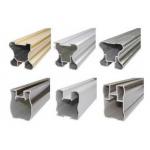 Simple Structure Aluminum Curtain Wall Profile For Residential Buildings for sale