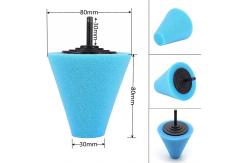 China Polishing 5pcs 6 Inch 150mm Buffing Sponge Pads Cone Shaped supplier
