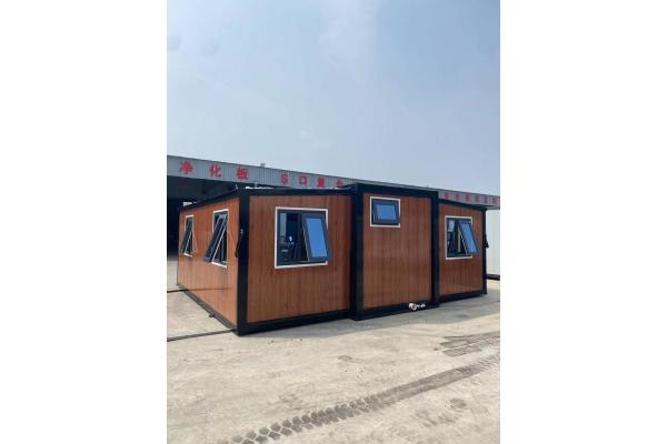 40ft Expandable Container Home with T65mm EPS Steel Plate 72m²