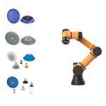 Payload 3kg 6 Axis Collaborative Robot Arm AUBO I3 With SChmal Vacuum Suction Cups for sale