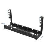 Under Desk Storage Cable Tray with Adjustable Length and Sturdy Metal Construction for sale