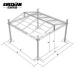 Outdoor Mobile Aluminum Roof Truss Stands DJ Booth for sale