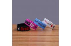 China 202*12*2mm Multi-color rainbow silicone bracelet,promotional silicone rubber band,silicone wrist band supplier
