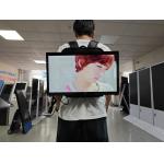 21.5 Inch 1st gen Android Advertising Backpack Screen Portable LCD Display Human Walking Digital Sigange With Battery for sale