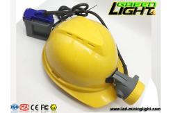 China Rechargeable 216lum 1.67W 15000Lux Led Mining Cap Lamps supplier