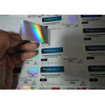 Waterproof Pharmaceuticals Bottle Packaging Hologram Foil Vial Box with Sticker