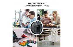 China Matte Black PLA Filament 1.75mm For 3d Printing Filament supplier