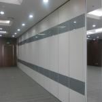 MDF Finish Sliding Wall Partitions For Auditorium Meeting Room Customized Size for sale