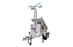 China Potable Solar Light Tower With 4*100W LED Lamps For Disaster Areas supplier