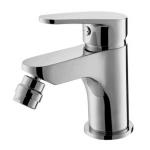 Deck Mounted Single Lever Bidet Faucet 135mm High Single Handle Basin Mixer for sale