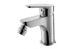 China Deck Mounted Single Lever Bidet Faucet 135mm High Single Handle Basin Mixer supplier