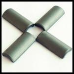 Arc Tile Y35 Ferrite Magnet For Inverter Air Conditioner for sale