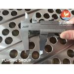 ASTM A182 / ASME SA182 F316L Stainless Steel Tubesheet Heat Exchanger Part for sale