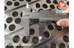 China ASTM A182 / ASME SA182 F316L Stainless Steel Tubesheet Heat Exchanger Part supplier