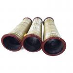 NBR Dredge Pipe Abrasion Resistant Dredge Discharge Hose With Coupling Connection