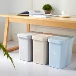 Home 8L Plastic Dustbin Rectangular Dustbin Environmental Protection for sale