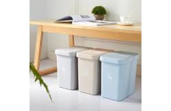 China Home 8L Plastic Dustbin Rectangular Dustbin Environmental Protection supplier