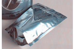 China Coffe / Tea Moistureproof Stand Up Pouch Bag Plastic Golden Oval Window supplier