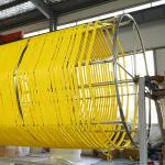 48mmx500m 12 Strand Braided Uhmwpe Rope With High MBL Made In China for sale