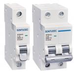 STEZ9 Series Miniature Breaker  1 Pole IEC 60898 Standard For Protecting circuit overload current  type c mcb for sale