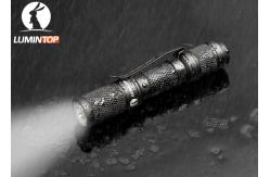 China Mini Everyday Carry Flashlight With Magnetic Tail AAA Battery Powered supplier